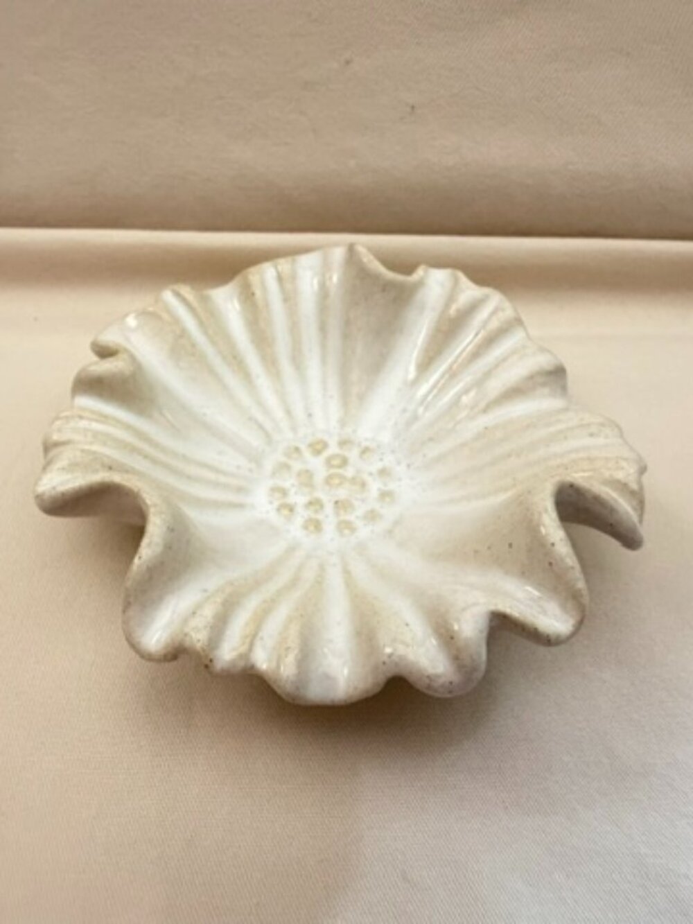 Vintage Flower Trinket Dish